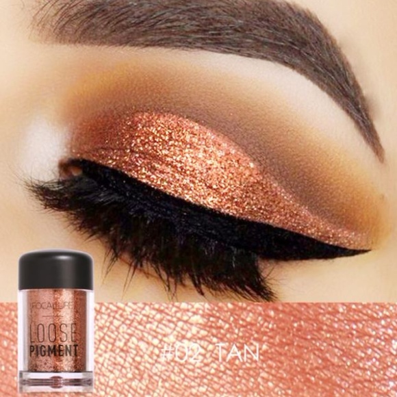 Focallure Other - Focallure Eyeshadow Loose Pigment - 02 Tan